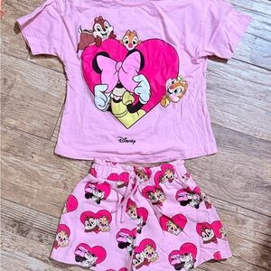 Zara  Pink Kids Pajama Set